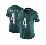 Women Nike Philadelphia Eagles #4 Jake Elliott Midnight Green Team Color Vapor Untouchable Limited Player NFL Jersey