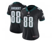 Women Nike Philadelphia Eagles #88 Dallas Goedert Black Alternate Stitched NFL Vapor Untouchable Limited Jersey