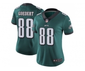 Women Nike Philadelphia Eagles #88 Dallas Goedert Midnight Green Team Color Stitched NFL Vapor Untouchable Limited Jersey