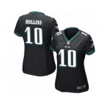 Women's Nike Philadelphia Eagles #10 Mack Hollins Game Black Alternate NFL Jersey