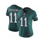Women's Nike Philadelphia Eagles #11 Carson Wentz Vapor Untouchable Limited Midnight Green Team Color Wentzylvania NFL Jersey