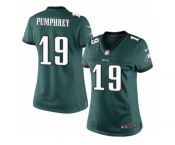 Women's Nike Philadelphia Eagles #19 Donnel Pumphrey Limited Midnight Green Team Color NFL Jersey
