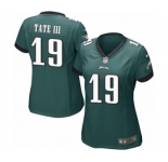 Women's Nike Philadelphia Eagles #19 Golden Tate III Game Midnight Green Team Color NFL Jersey