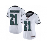Women's Nike Philadelphia Eagles #21 Patrick Robinson White Vapor Untouchable Limited Player NFL Jersey