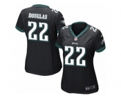 Women's Nike Philadelphia Eagles #22 Rasul Douglas Limited Black Alternate NFL Jersey