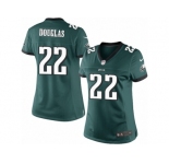Women's Nike Philadelphia Eagles #22 Rasul Douglas Limited Midnight Green Team Color NFL Jersey