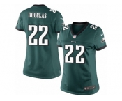 Women's Nike Philadelphia Eagles #22 Rasul Douglas Limited Midnight Green Team Color NFL Jersey