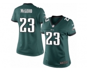 Women's Nike Philadelphia Eagles #23 Rodney McLeod Limited Midnight Green Team Color NFL Jersey