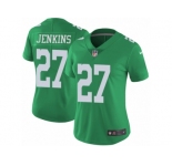 Women's Nike Philadelphia Eagles #27 Malcolm Jenkins Limited Green Rush NFL Jersey