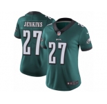Women's Nike Philadelphia Eagles #27 Malcolm Jenkins Vapor Untouchable Limited Midnight Green Team Color NFL Jersey