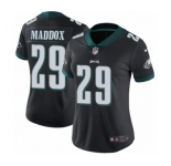 Women's Nike Philadelphia Eagles #29 Avonte Maddox Black Alternate Vapor Untouchable Limited Player NFL Jersey