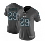 Women's Nike Philadelphia Eagles #29 Avonte Maddox Gray Static Vapor Untouchable Limited NFL Jersey