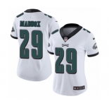 Women's Nike Philadelphia Eagles #29 Avonte Maddox White Vapor Untouchable Limited Player NFL Jersey