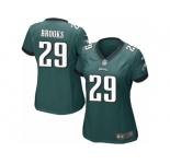 Women's Nike Philadelphia Eagles #29 Terrence Brooks Game Midnight Green Team Color NFL Jersey