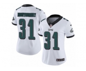 Women's Nike Philadelphia Eagles #31 Wilbert Montgomery Vapor Untouchable Limited White NFL Jersey
