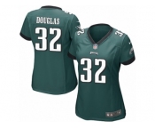 Women's Nike Philadelphia Eagles #32 Rasul Douglas Game Midnight Green Team Color NFL Jersey