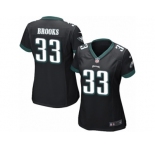 Women's Nike Philadelphia Eagles #33 Ron Brooks Limited Black Alternate NFL Jersey