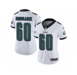 Women's Nike Philadelphia Eagles #60 Chuck Bednarik Vapor Untouchable Limited White NFL Jersey