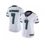 Women's Nike Philadelphia Eagles #7 Ron Jaworski Vapor Untouchable Limited White NFL Jersey