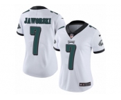 Women's Nike Philadelphia Eagles #7 Ron Jaworski Vapor Untouchable Limited White NFL Jersey