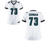 Women's Nike Philadelphia Eagles #73 Isaac Seumalo White NFL Jersey