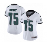 Women's Nike Philadelphia Eagles #75 Josh Sweat White Vapor Untouchable Limited Player NFL Jersey