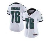 Women's Nike Philadelphia Eagles #76 Allen Barbre Vapor Untouchable Limited White NFL Jersey