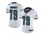 Women's Nike Philadelphia Eagles #79 Brandon Brooks Vapor Untouchable Limited White NFL Jersey