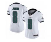 Women's Nike Philadelphia Eagles #8 Donnie Jones Vapor Untouchable Limited White NFL Jersey