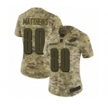 Women's Nike Philadelphia Eagles #80 Jordan Matthews Limited Camo 2018 Salute to Service NFL Jersey