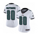 Women's Nike Philadelphia Eagles #80 Jordan Matthews White Vapor Untouchable Limited Player NFL Jersey