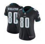 Women's Nike Philadelphia Eagles #80 Markus Wheaton Black Alternate Vapor Untouchable Limited Player NFL Jersey
