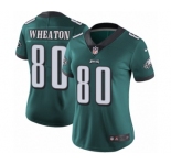 Women's Nike Philadelphia Eagles #80 Markus Wheaton Midnight Green Team Color Vapor Untouchable Limited Player NFL Jersey