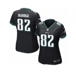 Women's Nike Philadelphia Eagles #82 Rueben Randle Limited Black Alternate NFL Jersey