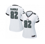 Women's Nike Philadelphia Eagles #82 Rueben Randle Limited White NFL Jersey