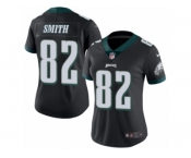 Women's Nike Philadelphia Eagles #82 Torrey Smith Limited Black Rush NFL Jersey