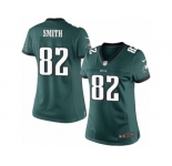 Women's Nike Philadelphia Eagles #82 Torrey Smith Limited Midnight Green Team Color NFL Jersey