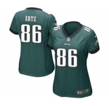 Women's Nike Philadelphia Eagles #86 Zach Ertz Game Midnight Green Team Color NFL Jersey
