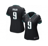 Women's Nike Philadelphia Eagles #9 Nick Foles Limited Black Alternate NFL Jersey