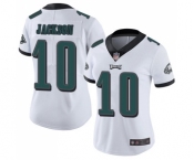 Women's Philadelphia Eagles #10 DeSean Jackson White Vapor Untouchable Limited Player Football Jersey