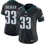 Women's Philadelphia Eagles #33 Cooper DeJean Black 2024 Draft Vapor Untouchable Limited Football Stitched Jersey