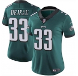 Women's Philadelphia Eagles #33 Cooper DeJean Green 2024 Draft Vapor Untouchable Limited Football Stitched Jersey