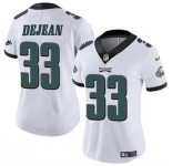 Women's Philadelphia Eagles #33 Cooper DeJean White 2024 Draft Vapor Untouchable Limited Football Stitched Jersey