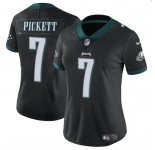 Women's Philadelphia Eagles #7 Kenny Pickett Black Vapor Untouchable Limited Football Stitched Jersey