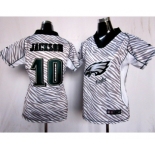 nike women nfl jerseys philadelphia eagles #10 jackson[fem fan zebra]