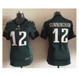 nike women nfl jerseys philadelphia eagles #12 randall cunningham green[nike]