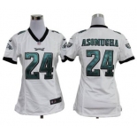 nike women nfl jerseys philadelphia eagles #24 asomugha white[nike]