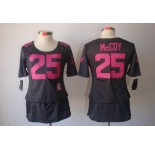 nike women nfl jerseys philadelphia eagles #25 mccoy dk.grey[breast cancer awareness]