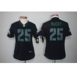 nike women nfl jerseys philadelphia eagles #25 mccoy green[nike impact limited]