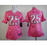 nike women nfl jerseys philadelphia eagles #25 mccoy pink[nike love's]